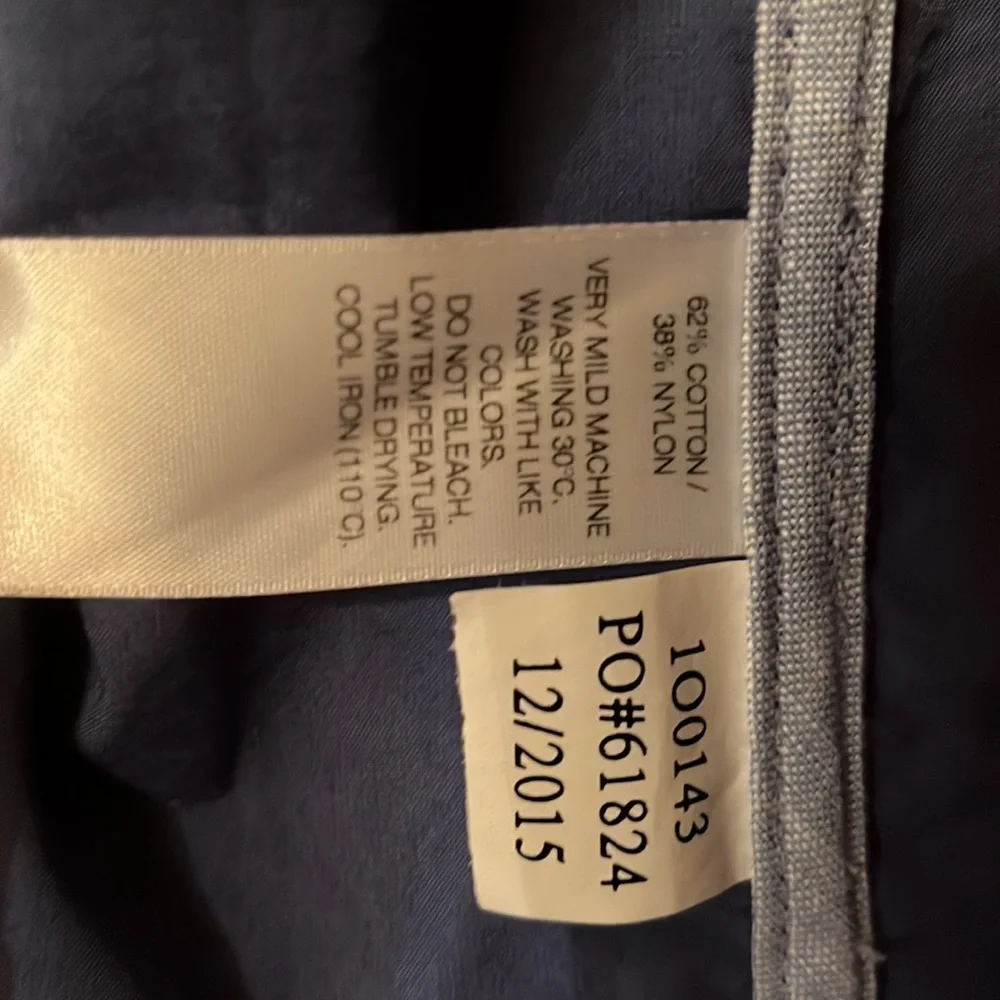 Vineyard Vines blue S Packable Performance hooded windbreaker jacket pockets